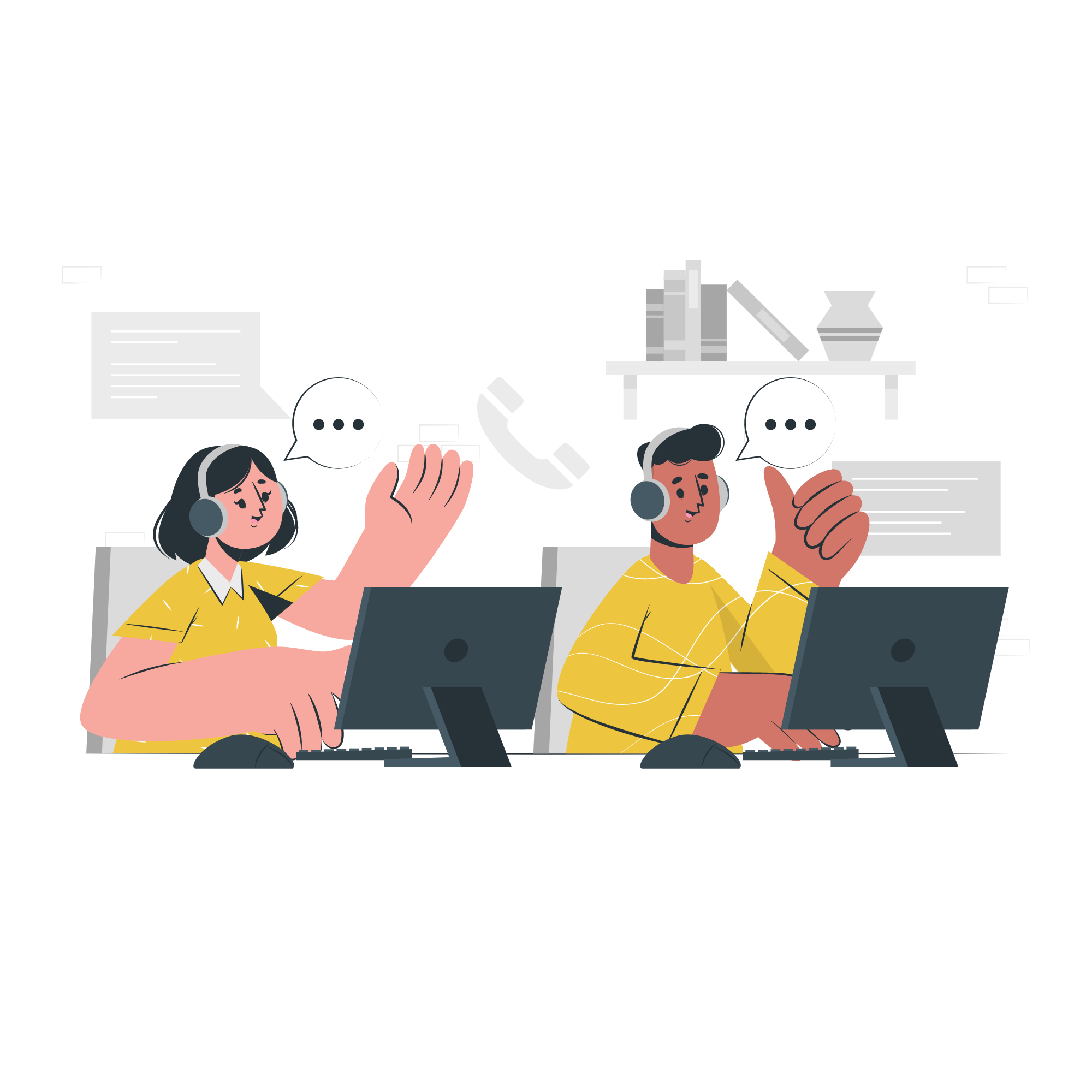 Contact Illustration